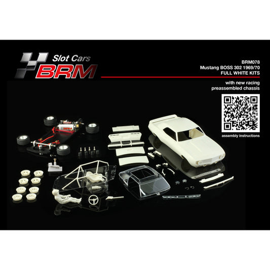 BRM BRM077 - Camaro Z28 1969 White Kit
