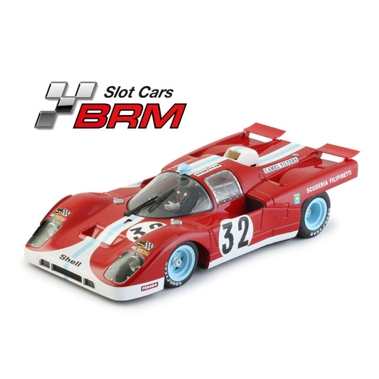 BRM BRM209 - Ferrari 512M Scuderia Filipinetti #32 1000km SPA 1971 G. Gagliardi - C. Manfredini