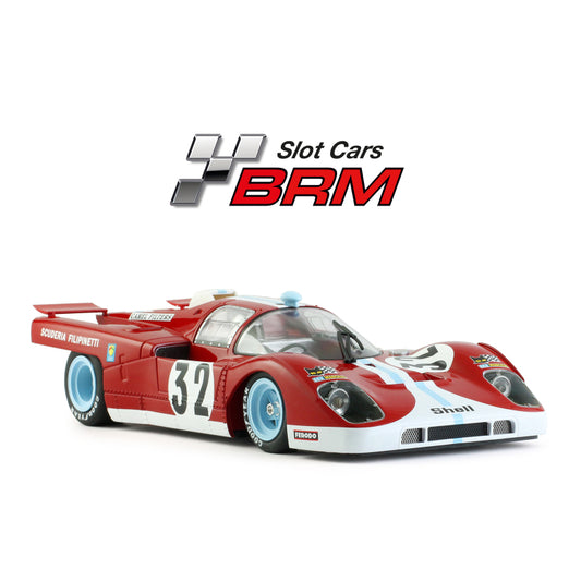 BRM BRM209 - Ferrari 512M Scuderia Filipinetti #32 1000km SPA 1971 G. Gagliardi - C. Manfredini