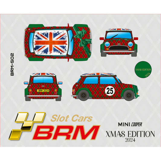 BRM BRMS02 - Mini Cooper Xmas Edition 2024 - #25 Green