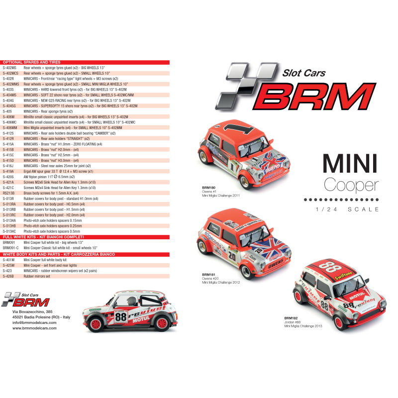 BRM BRMS02 - Mini Cooper Xmas Edition 2024 - #25 Green