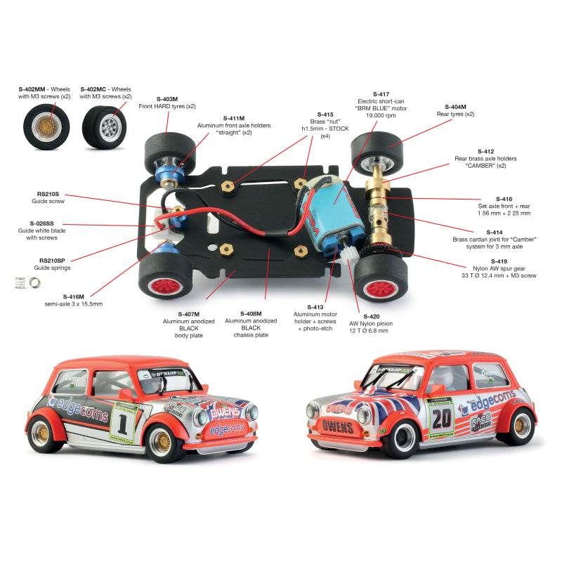 BRM BRMS02 - Mini Cooper Xmas Edition 2024 - #25 Green