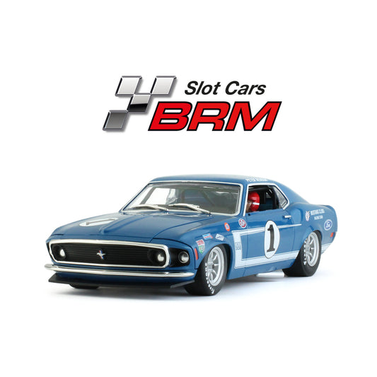BRM BRM194 - Ford Mustang Boss 302 #1 - Trans-Am laguna Seca - P. Revson