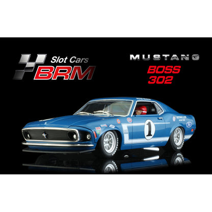 BRM BRM194 - Ford Mustang Boss 302 #1 - Trans-Am laguna Seca - P. Revson