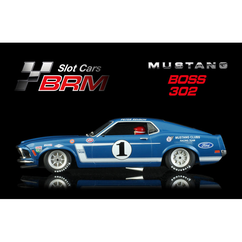 BRM BRM194 - Ford Mustang Boss 302 #1 - Trans-Am laguna Seca - P. Revson