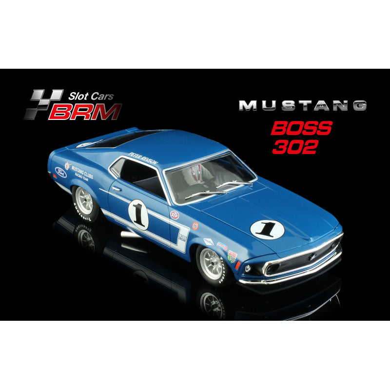 BRM BRM194 - Ford Mustang Boss 302 #1 - Trans-Am laguna Seca - P. Revson
