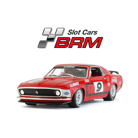 BRM BRM195 - Ford Mustang Boss 302 #9 - Trans-Am - Allan Moffat Racing