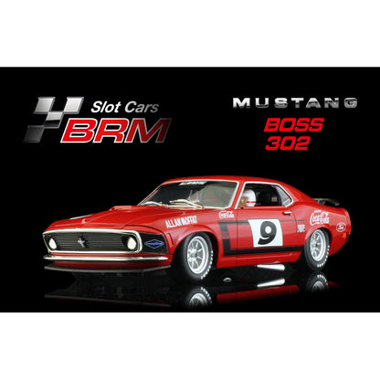 BRM BRM195 - Ford Mustang Boss 302 #9 - Trans-Am - Allan Moffat Racing