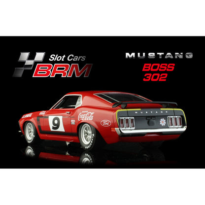 BRM BRM195 - Ford Mustang Boss 302 #9 - Trans-Am - Allan Moffat Racing