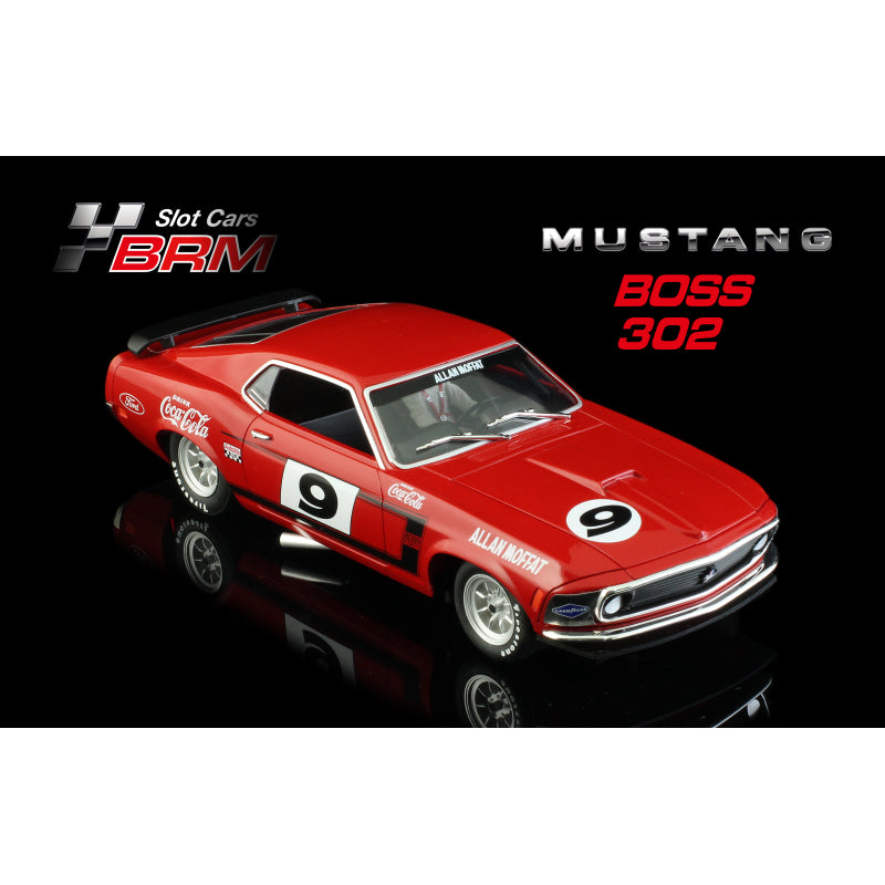 BRM BRM195 - Ford Mustang Boss 302 #9 - Trans-Am - Allan Moffat Racing