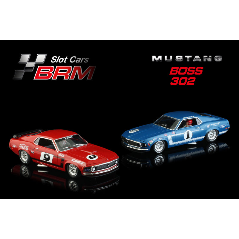 BRM BRM195 - Ford Mustang Boss 302 #9 - Trans-Am - Allan Moffat Racing