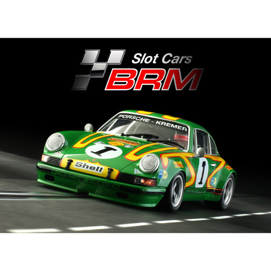BRM BRM217 - Porsche 911 S - Kremer Racing #1 - WINNER European GT Trophy 1972 - J. Fitzpatrick