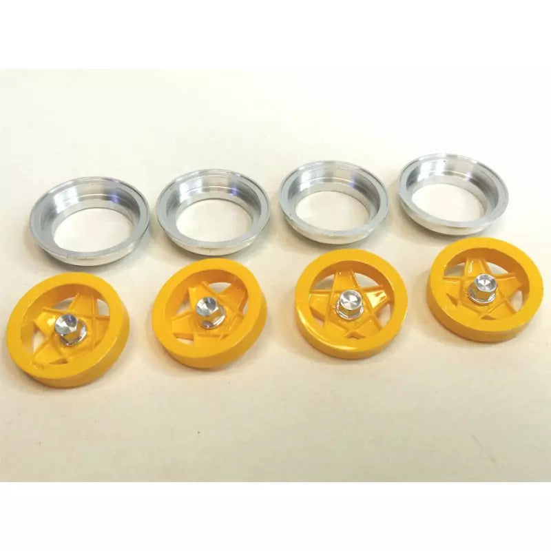 BRM S-086Y - Wheel Inserts Ferrari 512M yellow