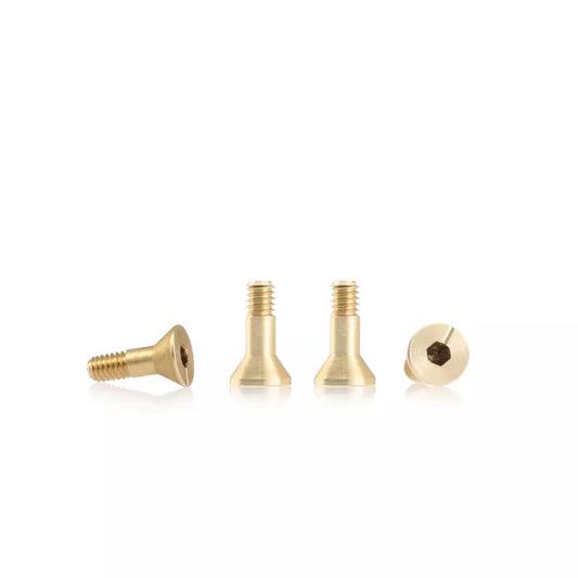BRM S-133B1 - Metric brass screw sink head 4.25mm x 7.2mm – SHORT (6 pcs)