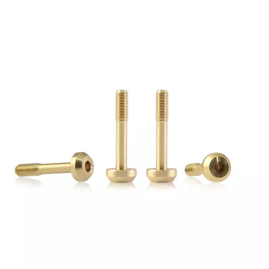BRM S-136B2 - Suspension brass screw M2 flat head 4.25mm x 11.5mm – LONG (4 pcs)