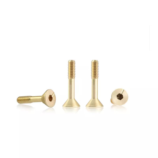 BRM S-137B1 - Suspension brass screw M2 sink head 4.25mm x 9.5mm – SHORT (4 pcs)