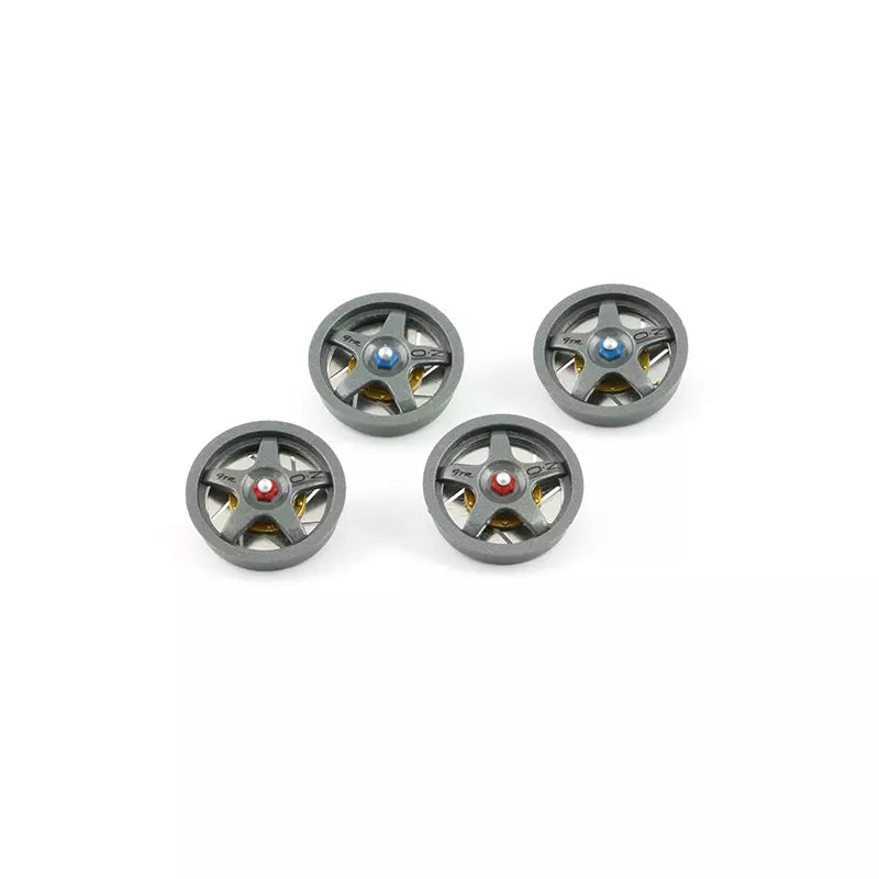 BRM S-309D - Wheel Inserts F1 GTR assembled dark grey