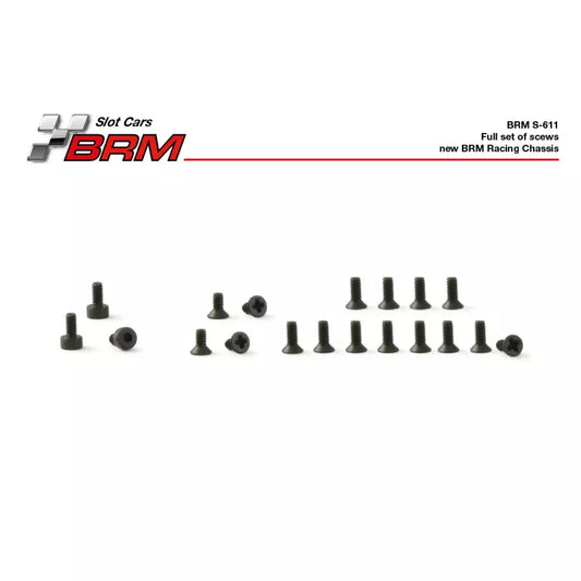 BRM S-611 - New BRM Racing Chassis - full set of screws