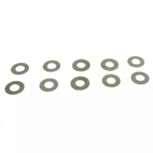 BRM S-011-A - Steel spacers for 3mm axle 0.1mm x10
