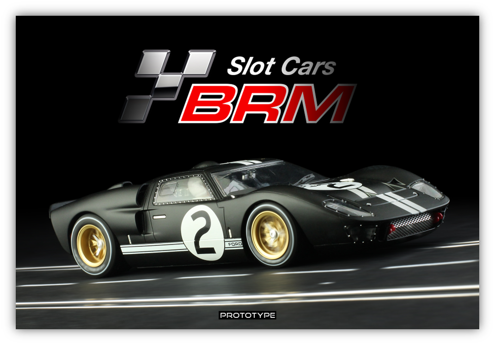 (PRE-ORDER) BRM BRM219 Ford GT40 MKII Shelby American Inc.  Winner 24h Le Mans 1966 - #2 Bruce McLaren