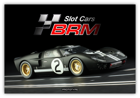 (PRE-ORDER) BRM BRM219 Ford GT40 MKII Shelby American Inc.  Winner 24h Le Mans 1966 - #2 Bruce McLaren