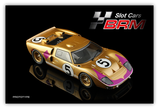 (PRE-ORDER) BRM BRM220 Ford GT40 MKII  Holman & Moody 24h Le Mans 1966 - #5 Ronnie Bucknum