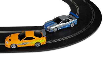 Scalextric C1465S Fast & Furious 25 Years Supra vs Skyline R34 Race Set 1/32 Slot Car