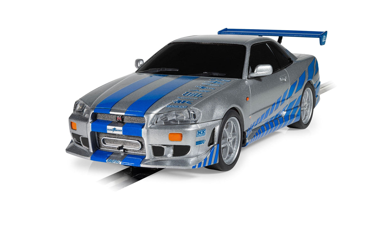 Scalextric C1465S Fast & Furious 25 Years Supra vs Skyline R34 Race Set 1/32 Slot Car