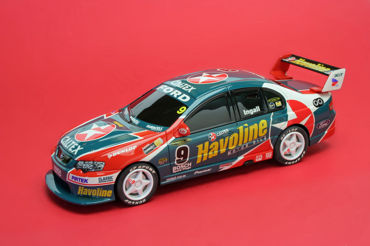 Scalextric C2614 - Ford Falcon BA Caltex #9 – W.A.R. Slot Car Raceway