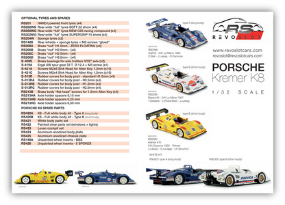 RevoSlot RS0299 - Porsche Kremer K8 Repsol #5