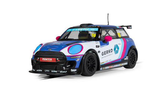 Scalextric C4410 Mini Cooper F56 #10 Bradley Gravett 2024 JCW Championship 1/32