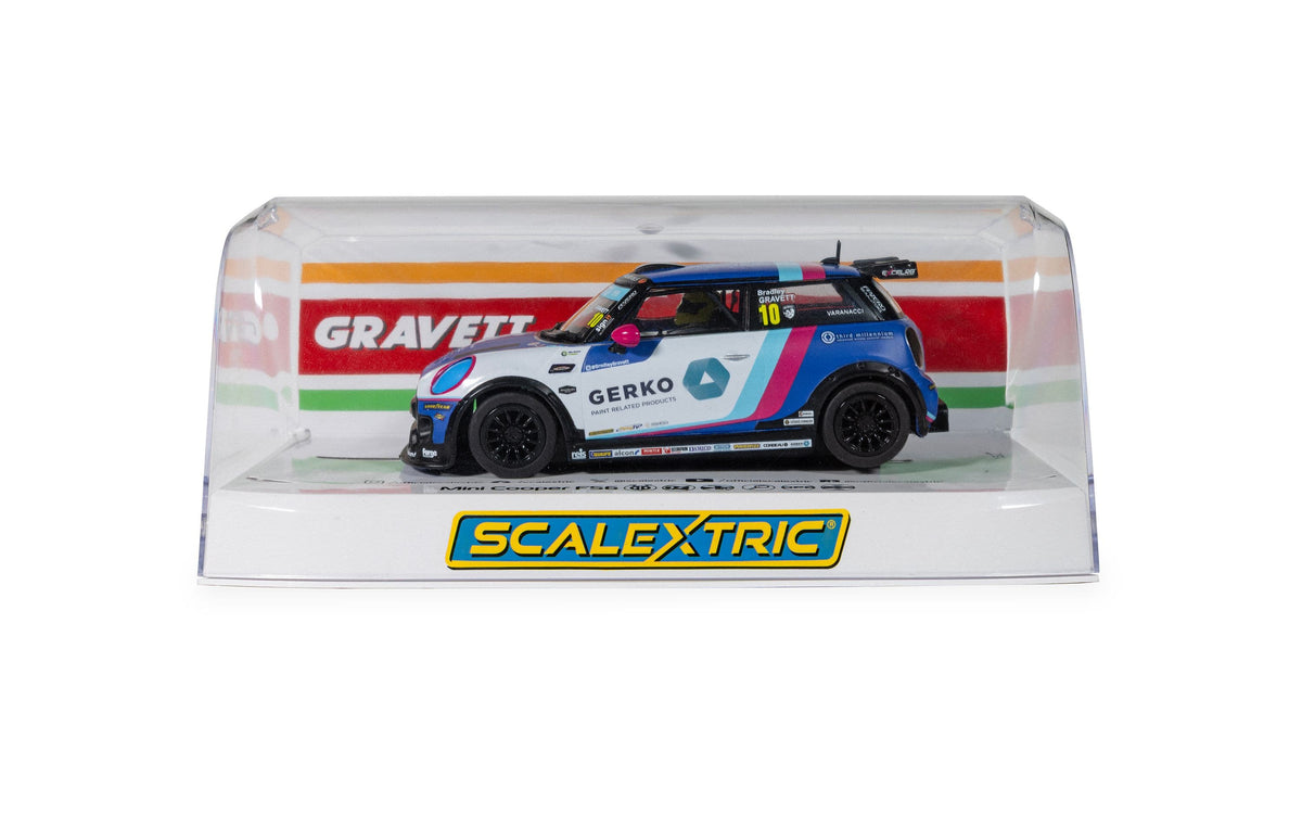 Scalextric C4410 Mini Cooper F56 #10 Bradley Gravett 2024 JCW Championship 1/32