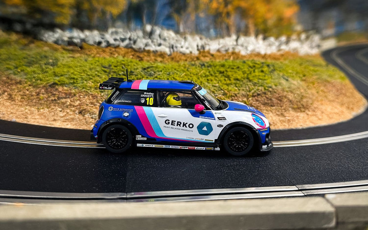 Scalextric C4410 Mini Cooper F56 #10 Bradley Gravett 2024 JCW Championship 1/32