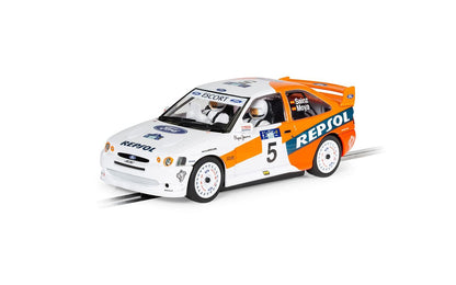 Scalextric C4426 Ford Escort Cosworth WRC #5 Carlos Sainz 1997 Acropolis Rally 1/32 Slot Car