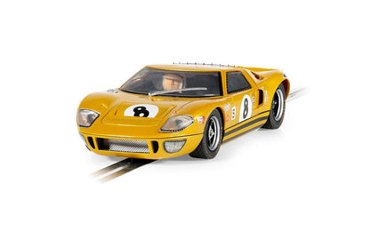 Scalextric C4495 Ford GT40 #8 Terry Drury & Keith Holland BOAC 500 1968 1/32 Slot Car