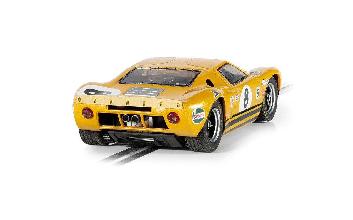 Scalextric C4495 Ford GT40 #8 Terry Drury & Keith Holland BOAC 500 1968 1/32 Slot Car