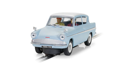 Scalextric C4504 Ford Anglia 105E Harry Potter Edition Magnatraction 1/32 Slot Car