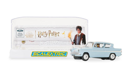 Scalextric C4504 Ford Anglia 105E Harry Potter Edition Magnatraction 1/32 Slot Car