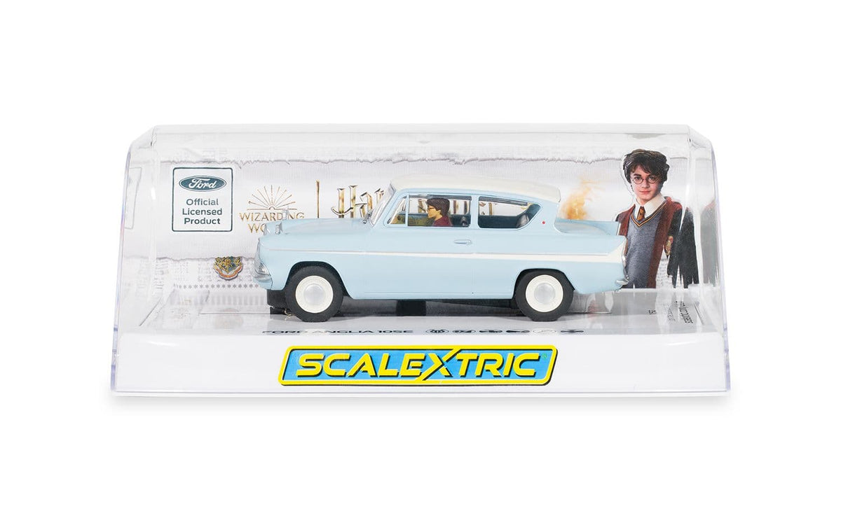 Scalextric C4504 Ford Anglia 105E Harry Potter Edition Magnatraction 1/32 Slot Car