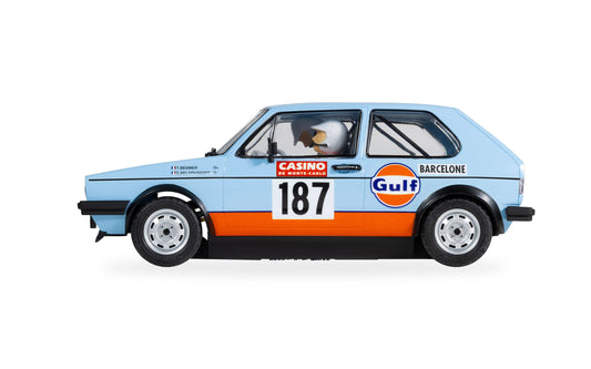 Scalextric C4609 Volkswagen Golf GTI Gulf Edition