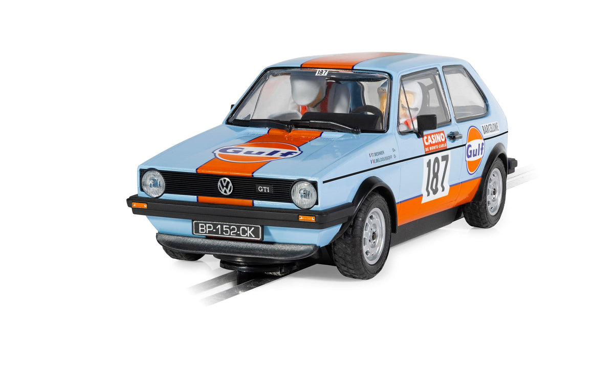Scalextric C4609 Volkswagen Golf GTI Gulf Edition