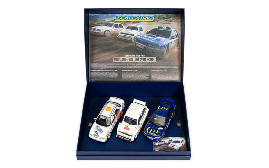 Scalextric C4612A - Colin McRae - Triple Car Pack