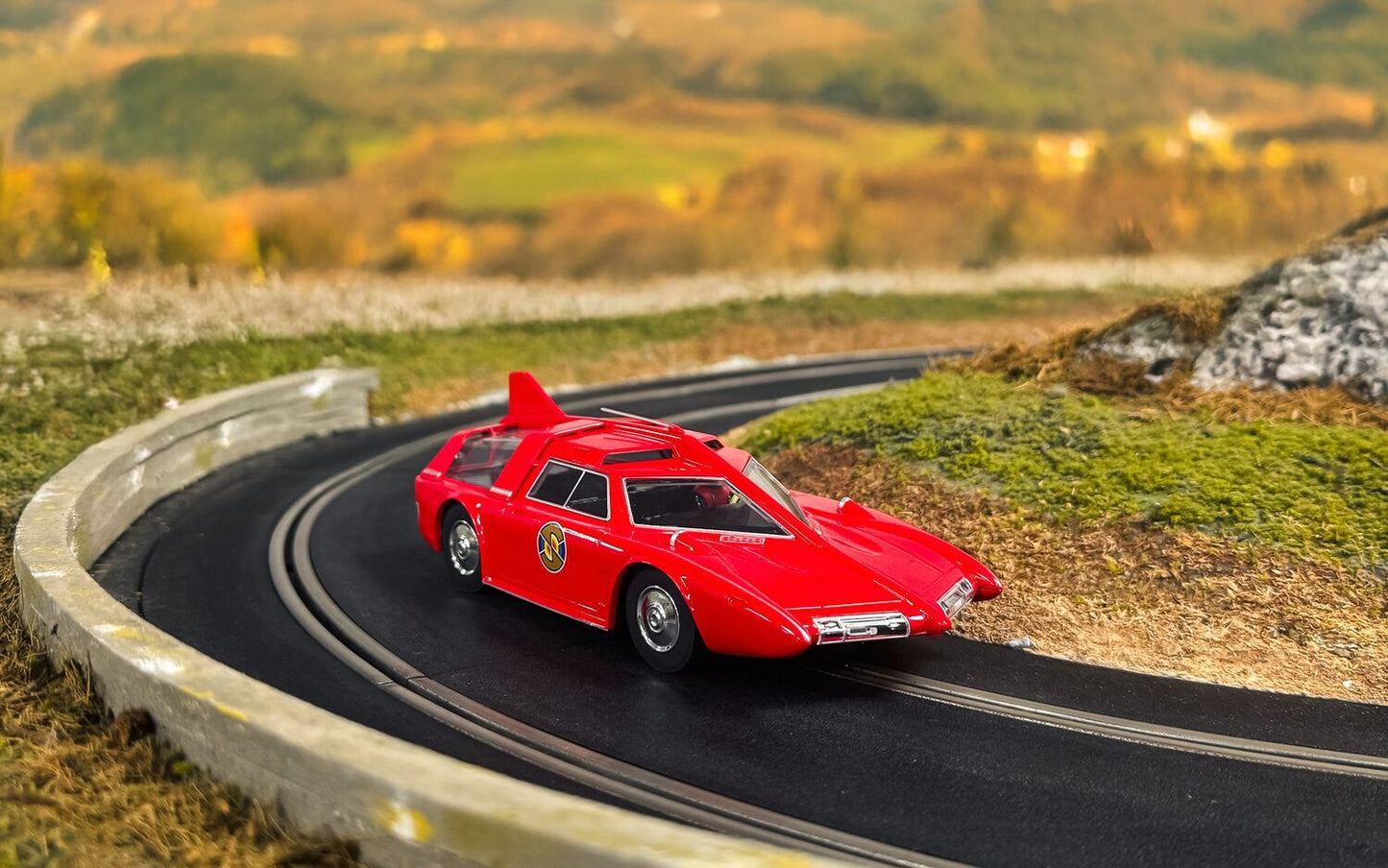 Scalextric C4641 - Spectrum Patrol Car (SPC) - Captain Scarlet