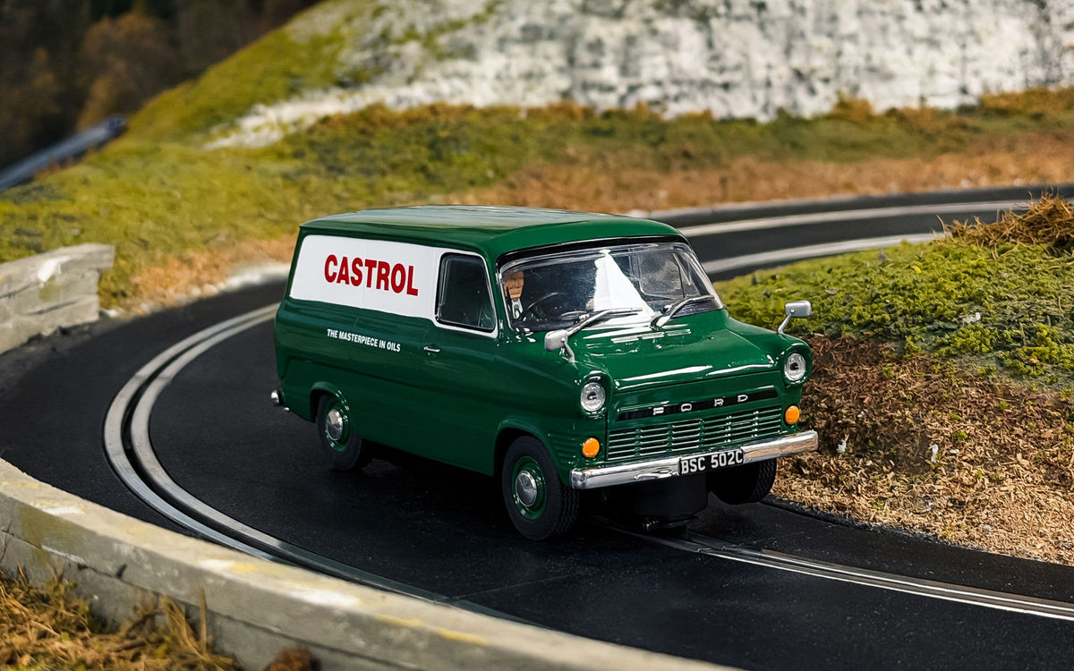 Scalextric C4648 Ford Transit MK1 Castrol 1/32 Slot Car