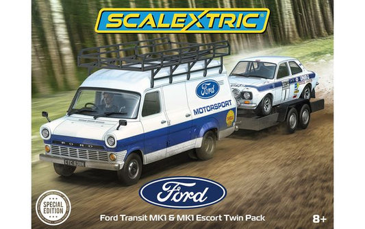 Scalextric C4649A - Ford Transit MKI & Escort MKI Ford Motorsport