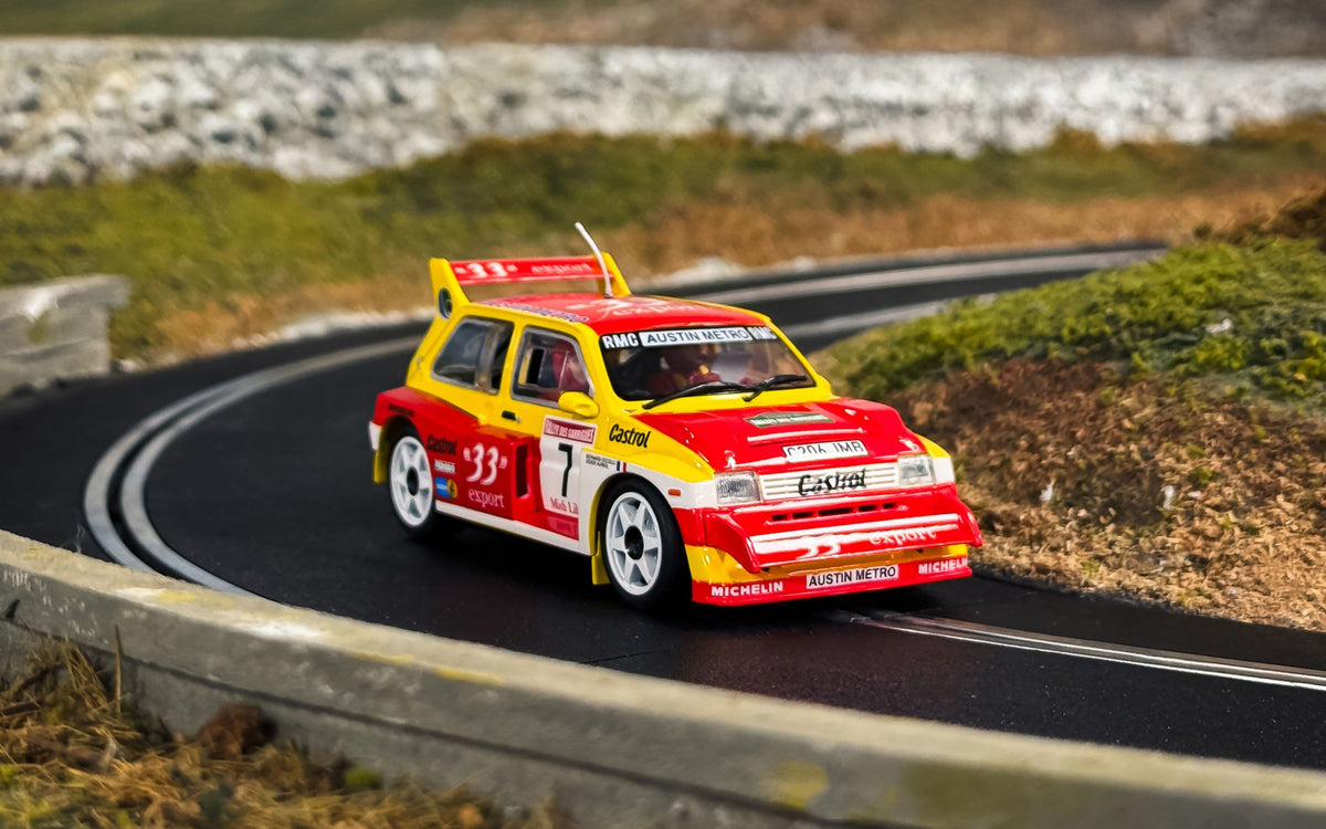 Scalextric C4668 Austin Metro 6R4 #7 Castrol - Didier Auriol