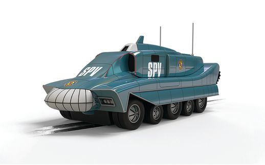 Scalextric C4672 - Captain Scarlett SPV - Chrome Edition