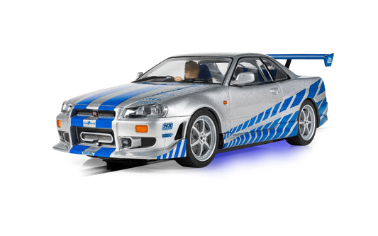 Scalextric C4674 Nissan Skyline GT-R R34 Skyline 2 Fast 2 Furious Brian O’Conner