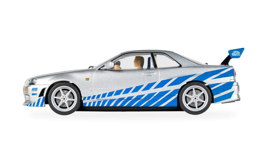 Scalextric C4674 Nissan Skyline GT-R R34 Skyline 2 Fast 2 Furious Brian O’Conner