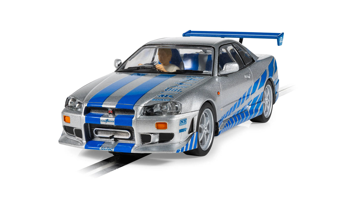 Scalextric C4674 Nissan Skyline GT-R R34 Skyline 2 Fast 2 Furious Brian O’Conner